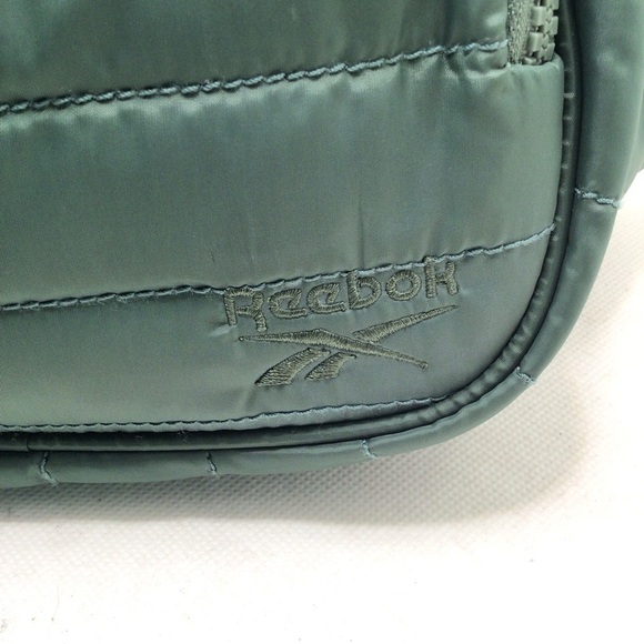 Reebok Womens Xenon Quilted Fannypack Waist Belt Bag- Trek Green - Picture 2 of 11